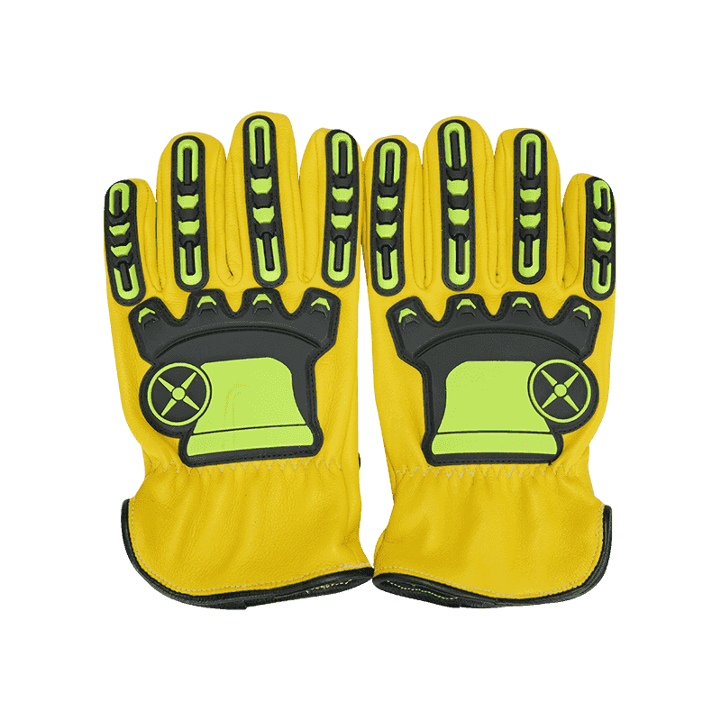 Guantes de piel de oveja resistentes a cortes y antiimpactos