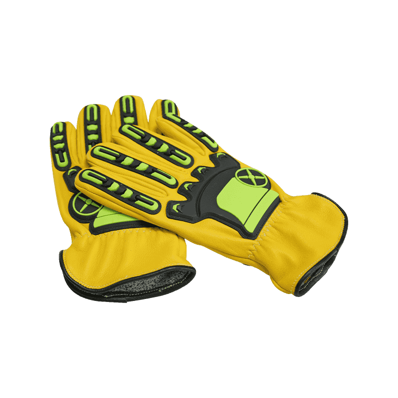 Guantes de piel de oveja resistentes a cortes y antiimpactos