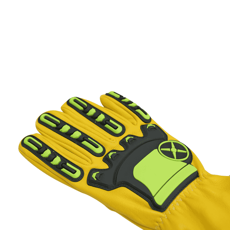 Guantes de piel de oveja resistentes a cortes y antiimpactos