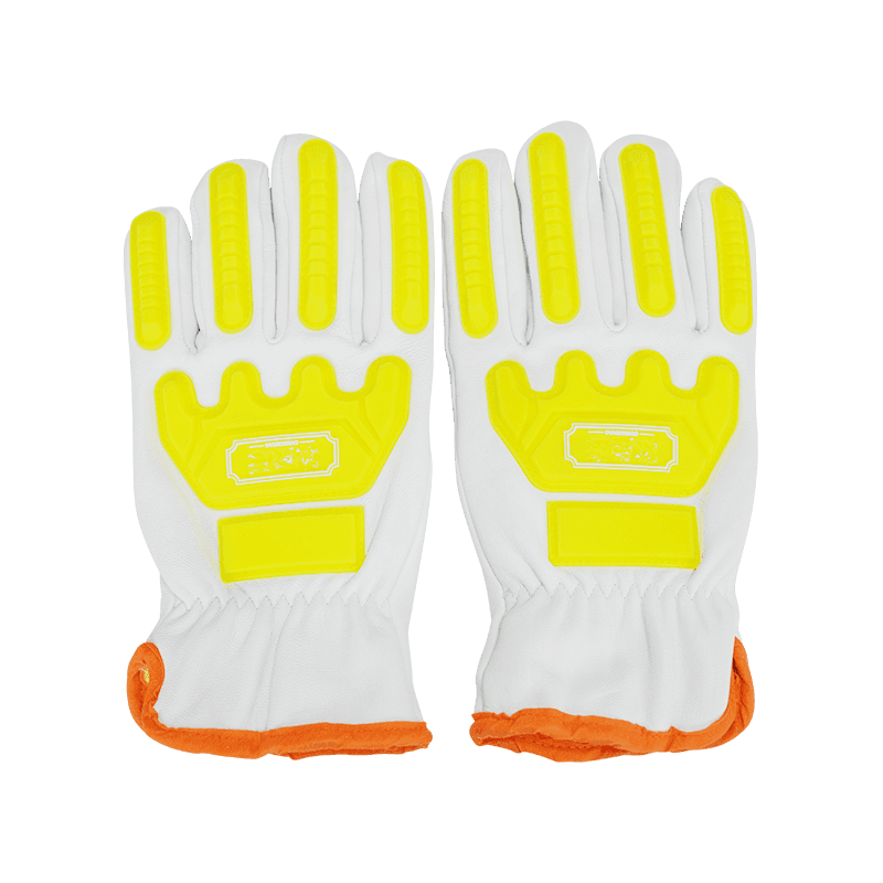 Guantes de piel de cabra antiimpactos y resistentes a cortes