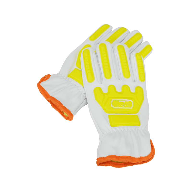 Guantes de piel de cabra antiimpactos y resistentes a cortes