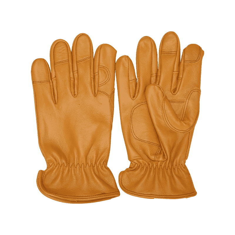 Guantes de conducción de piel de cabra