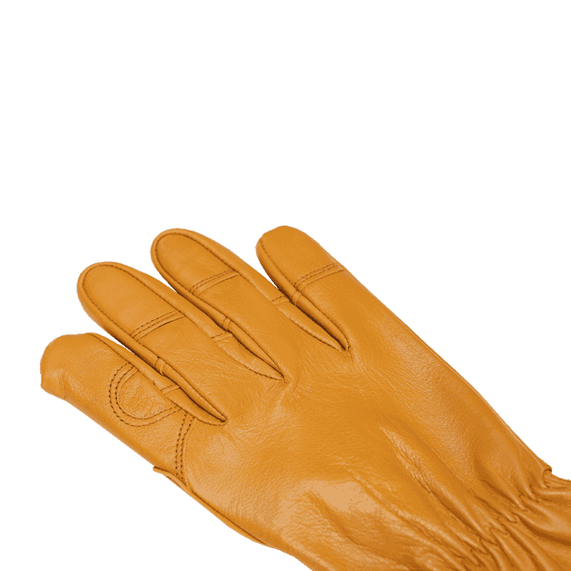 Guantes de conducción de piel de cabra