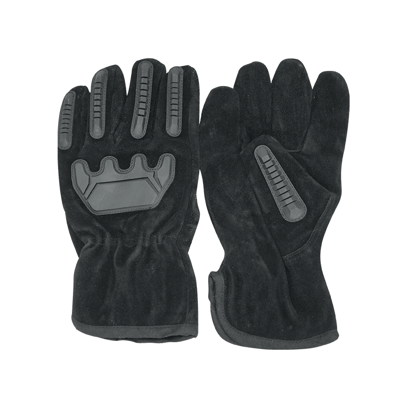 Guantes impermeables de cuero de vaca resistentes al frío, resistentes al aceite