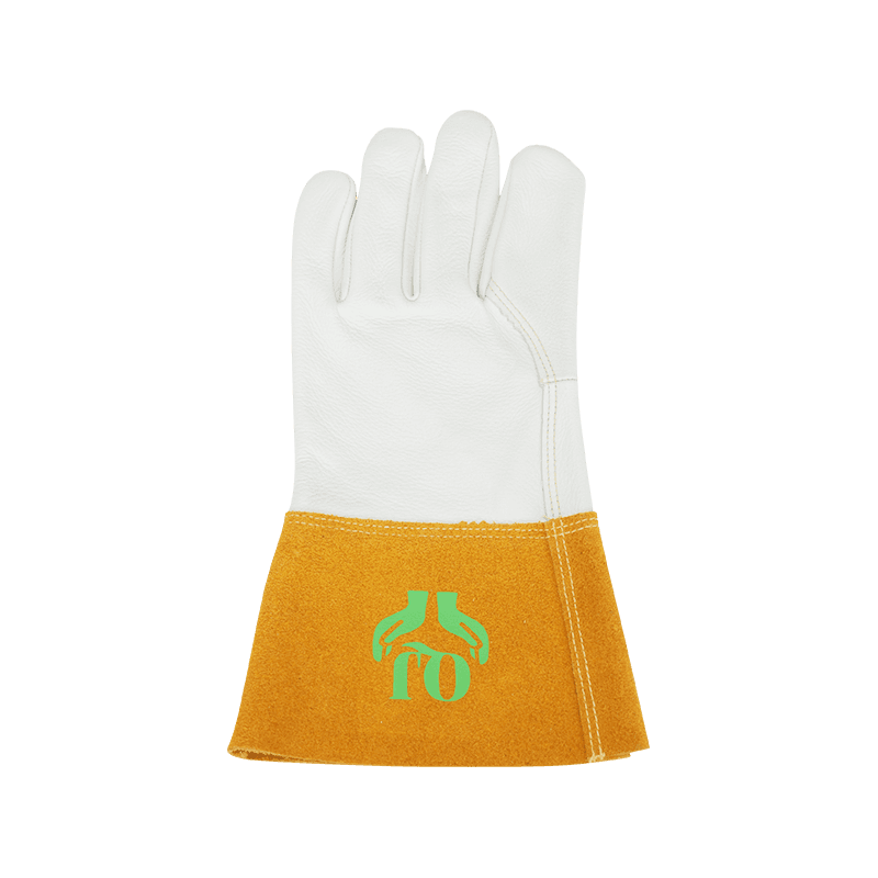 Guantes de soldadura de cuero de vaca