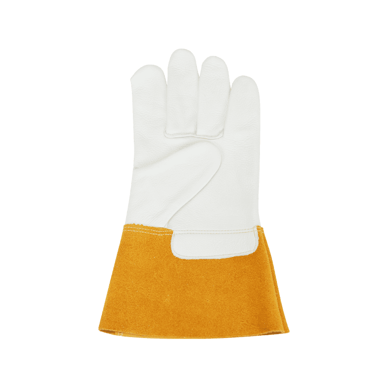 Guantes de soldadura de cuero de vaca