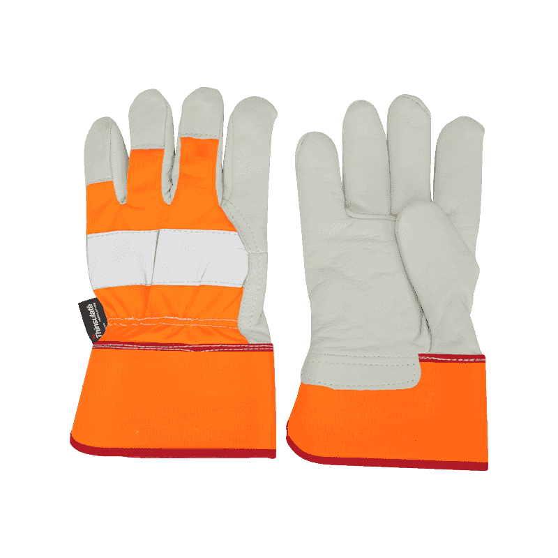 Guantes de trabajo de cuero flor de vaca