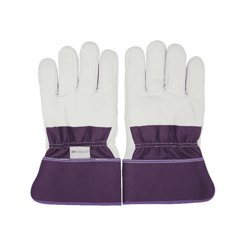Guantes de trabajo de cuero flor de vaca