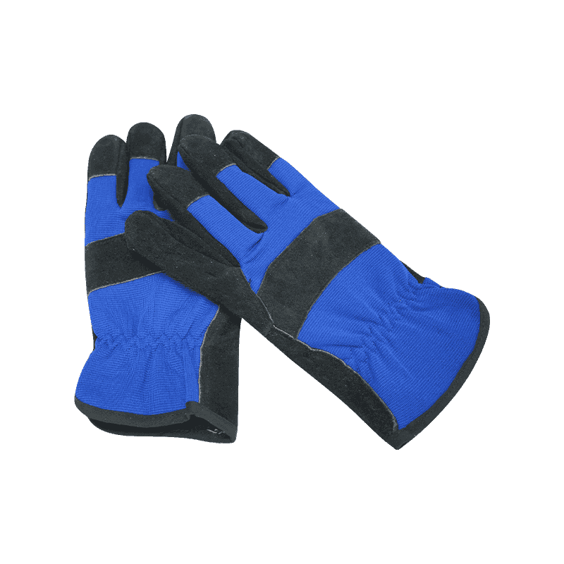 Guantes de trabajo de cuero serraje de vaca