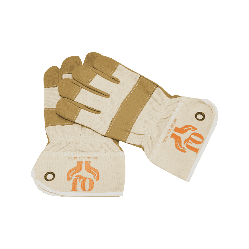 Guantes de cuero sintético de microfibra