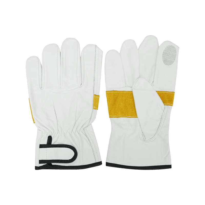 Guantes de piel de cabra para pantalla táctil
