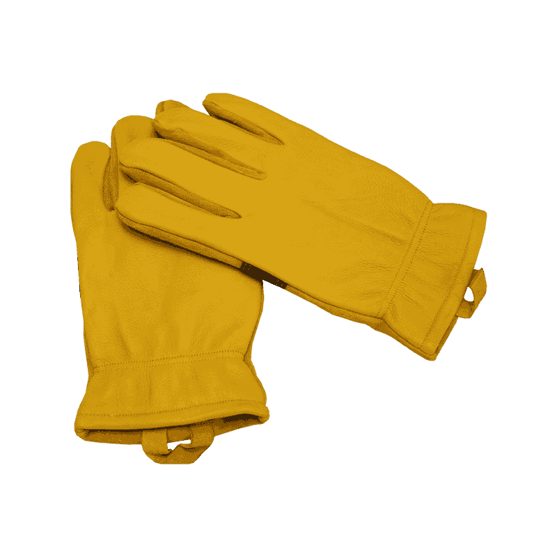 Guantes de soldadura de cuero de vaca