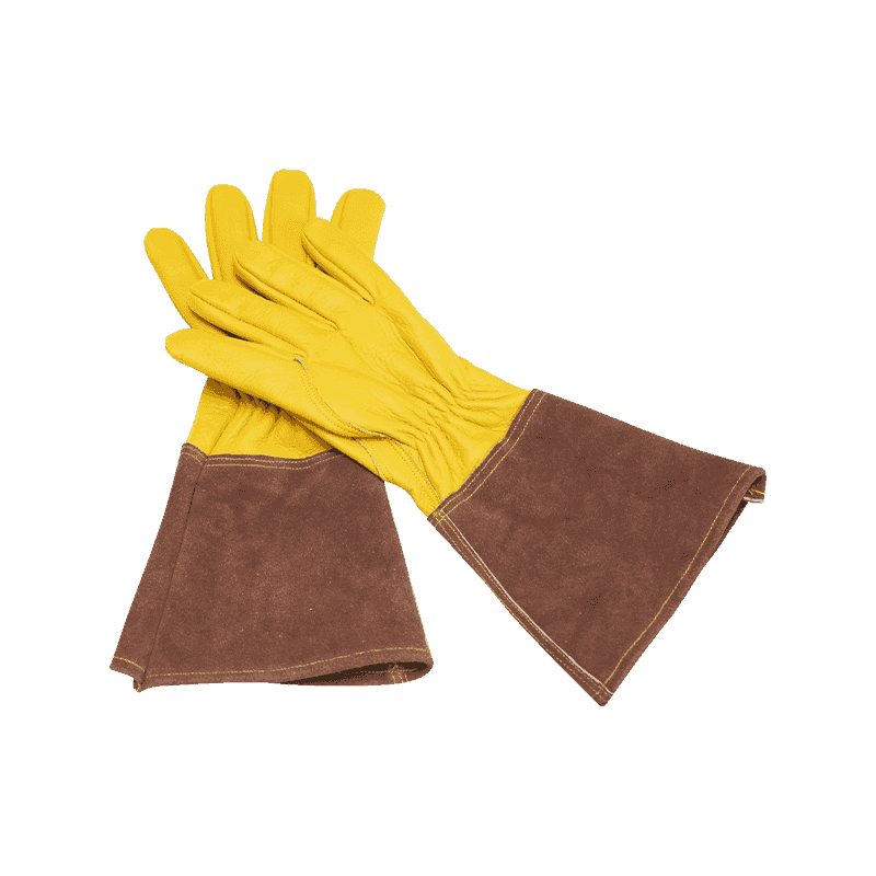 Guantes de soldadura de cuero de vaca