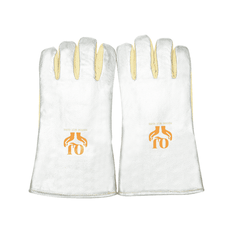 Guantes resistentes al calor de papel de aluminio