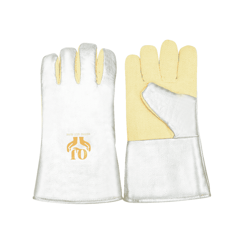 Guantes resistentes al calor de papel de aluminio