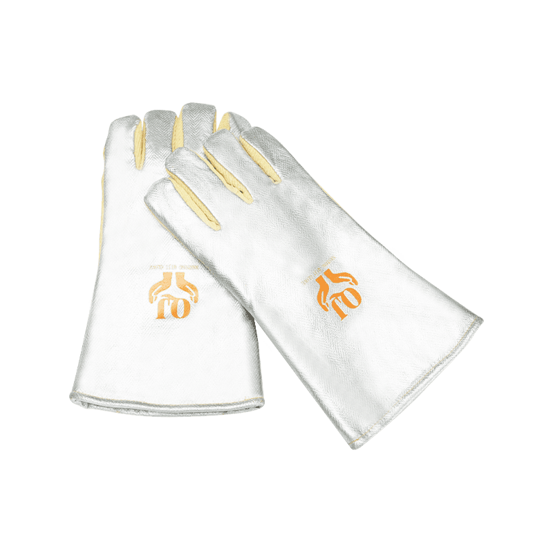 Guantes resistentes al calor de papel de aluminio