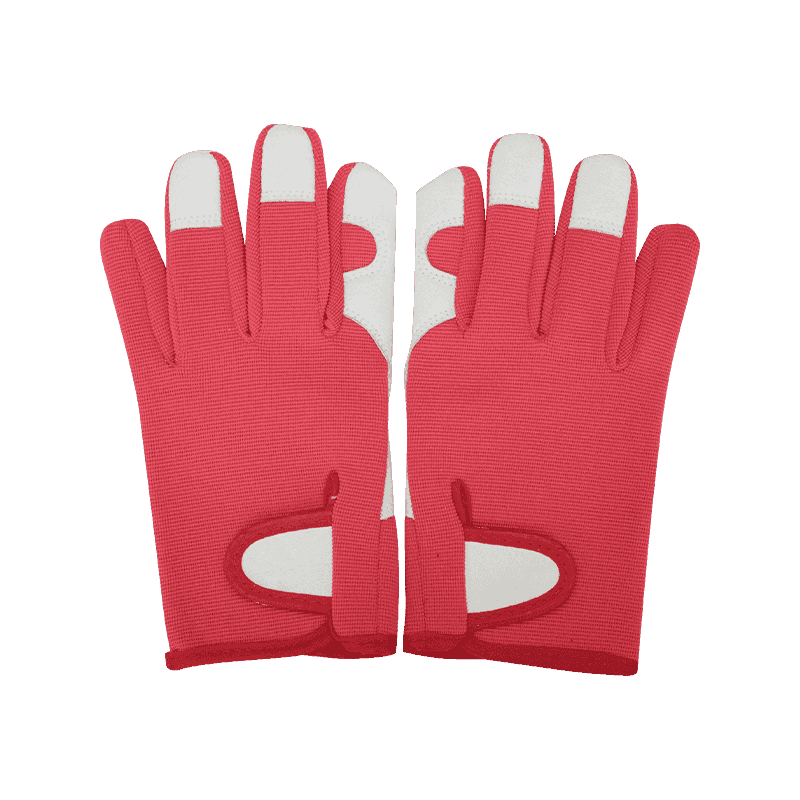 Guantes de jardinería de piel de cerdo