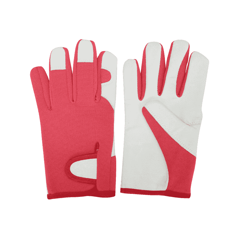 Guantes de jardinería de piel de cerdo