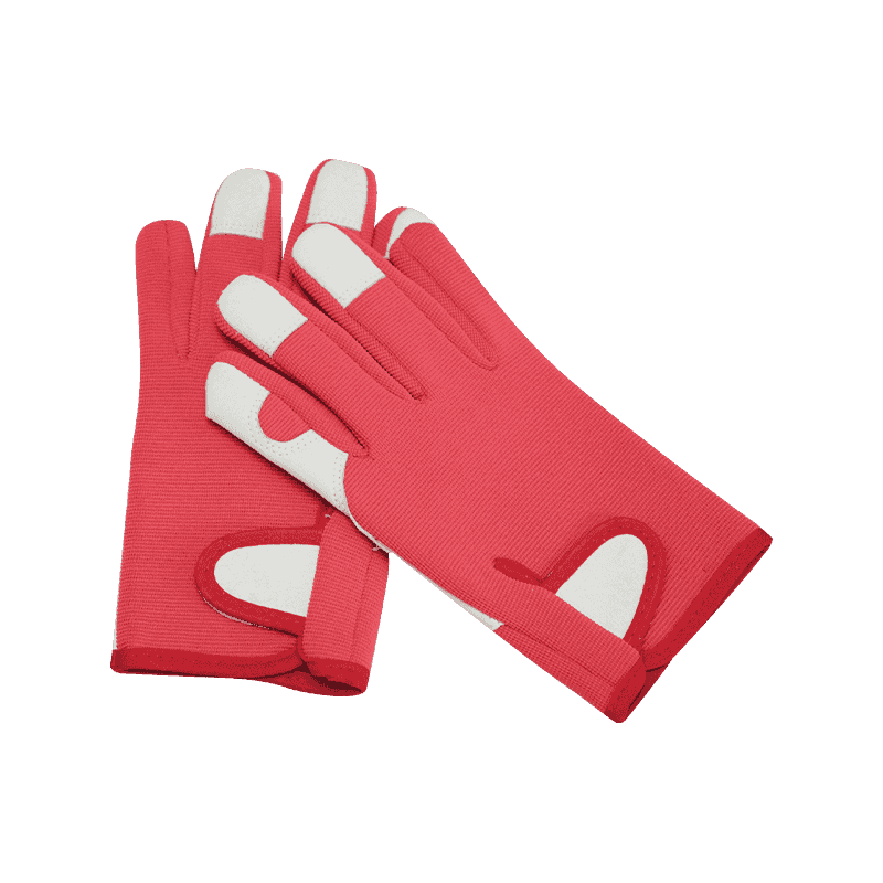 Guantes de jardinería de piel de cerdo