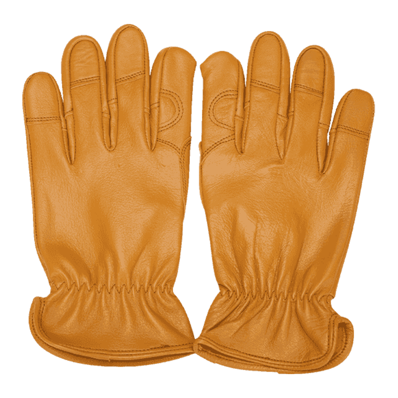 Guantes de conducción de piel de cabra