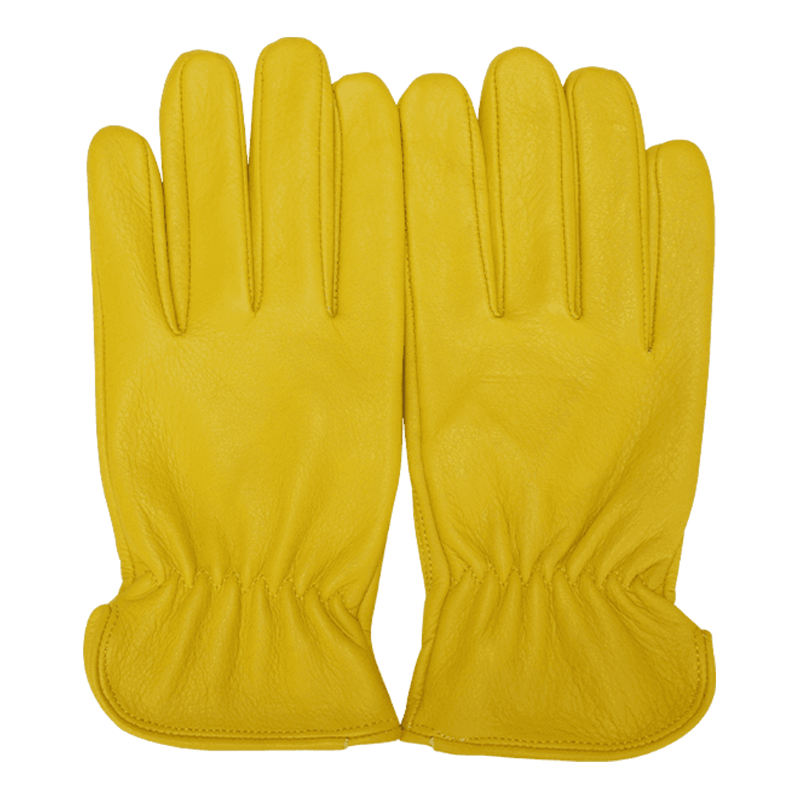 Guantes de conducción de piel de vaca