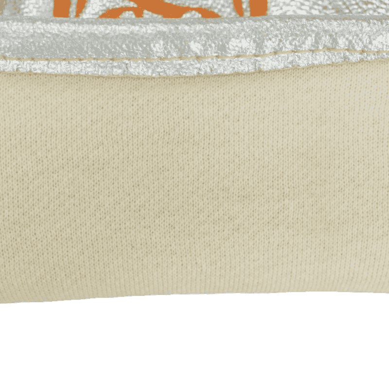 Guante de protección al calor de aramida aluminizada Guante de protección al calor de aramida aluminizada